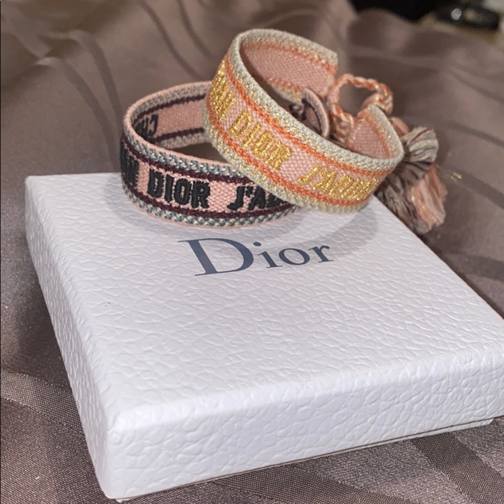Dior friendship bracelets